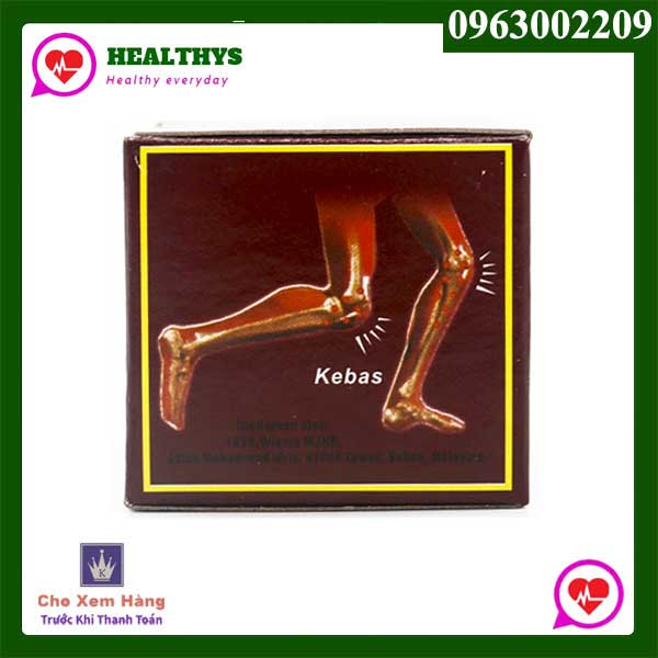 𝐓𝐡𝐮𝐨̂́𝐜 Xương Khớp Malaysia Hộp 20 Tuýp