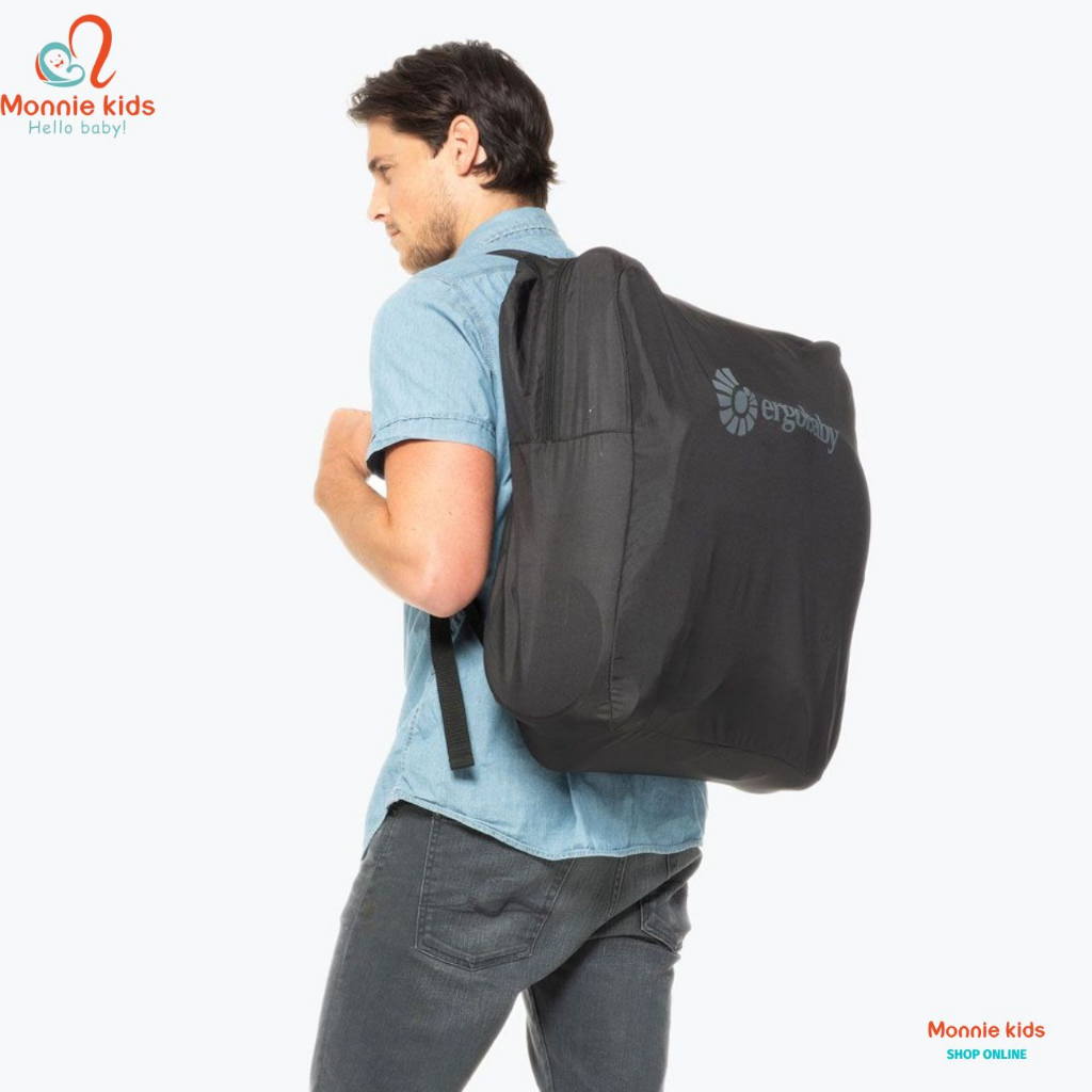Xe đẩy gấp gọn Ergobaby Metro cho bé, xe đẩy du lịch đa năng siêu nhẹ - Monnie Kids