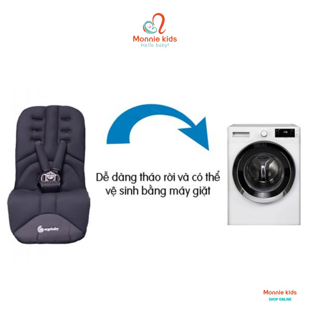 Xe đẩy gấp gọn Ergobaby Metro cho bé, xe đẩy du lịch đa năng siêu nhẹ - Monnie Kids
