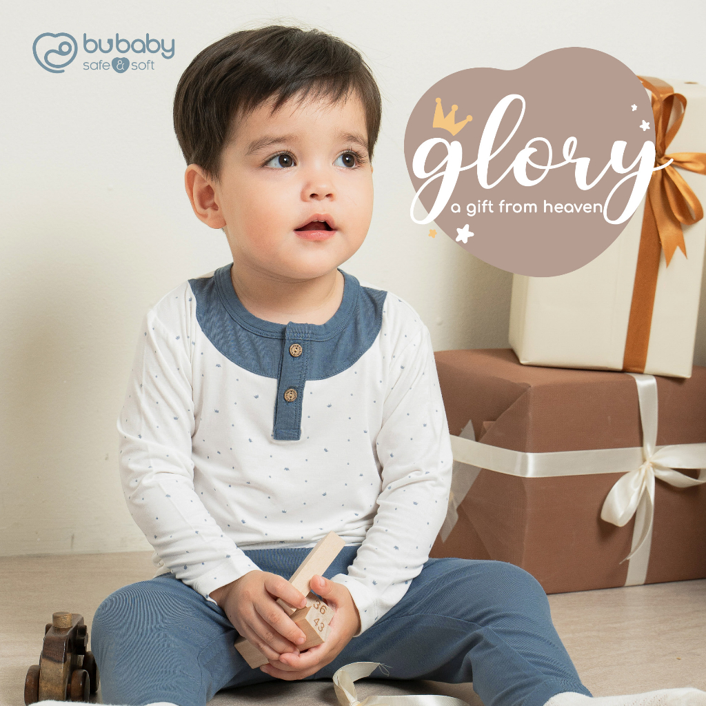 Bộ dài tay cổ trụ Glory Bambus BU