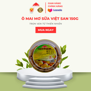Ô Mai Mơ Sữa Không Hạt (Mơ non) Việt San 150g