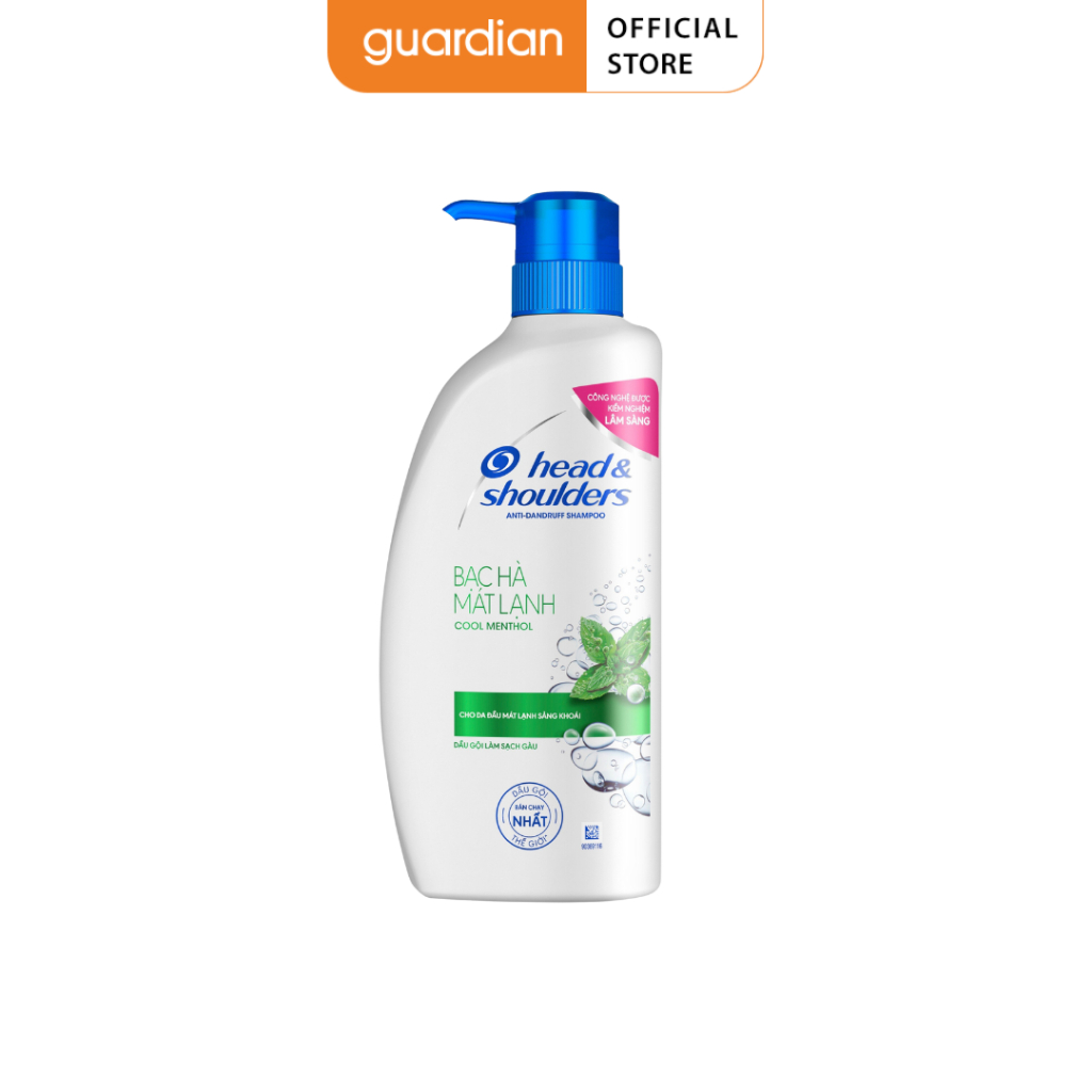 Dầu Gội Giảm Gàu Hương Bạc Hà Mát Rượi Head & Shoulders 625ml