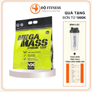 Sữa MEGA MASS PRO 5,4 KG 12LBS - Sữa Bột Tăng Cân - Thực Phẩm Bổ Sung Protein, Khoáng Chất Và Vitamin, Tăng Cơ Nạc Nhanh