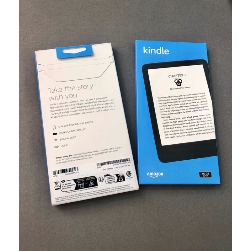 Máy đọc sách Kindle 2022 - 16Gb NEW Seal