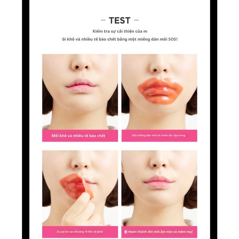 Mặt nạ môi SOS Lip Patch