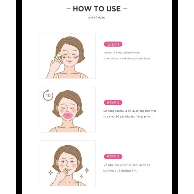 Mặt nạ môi SOS Lip Patch