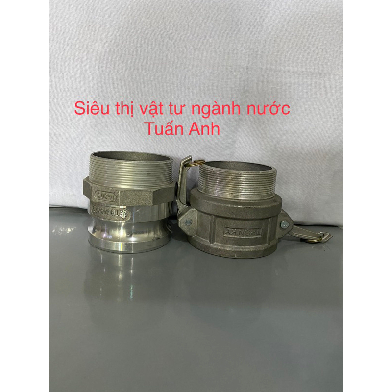 KHỚP NỐI NHANH RĂNG NGOÀI NHÔM NƯỚC DẦU KHÍ 42/49/60/76/90