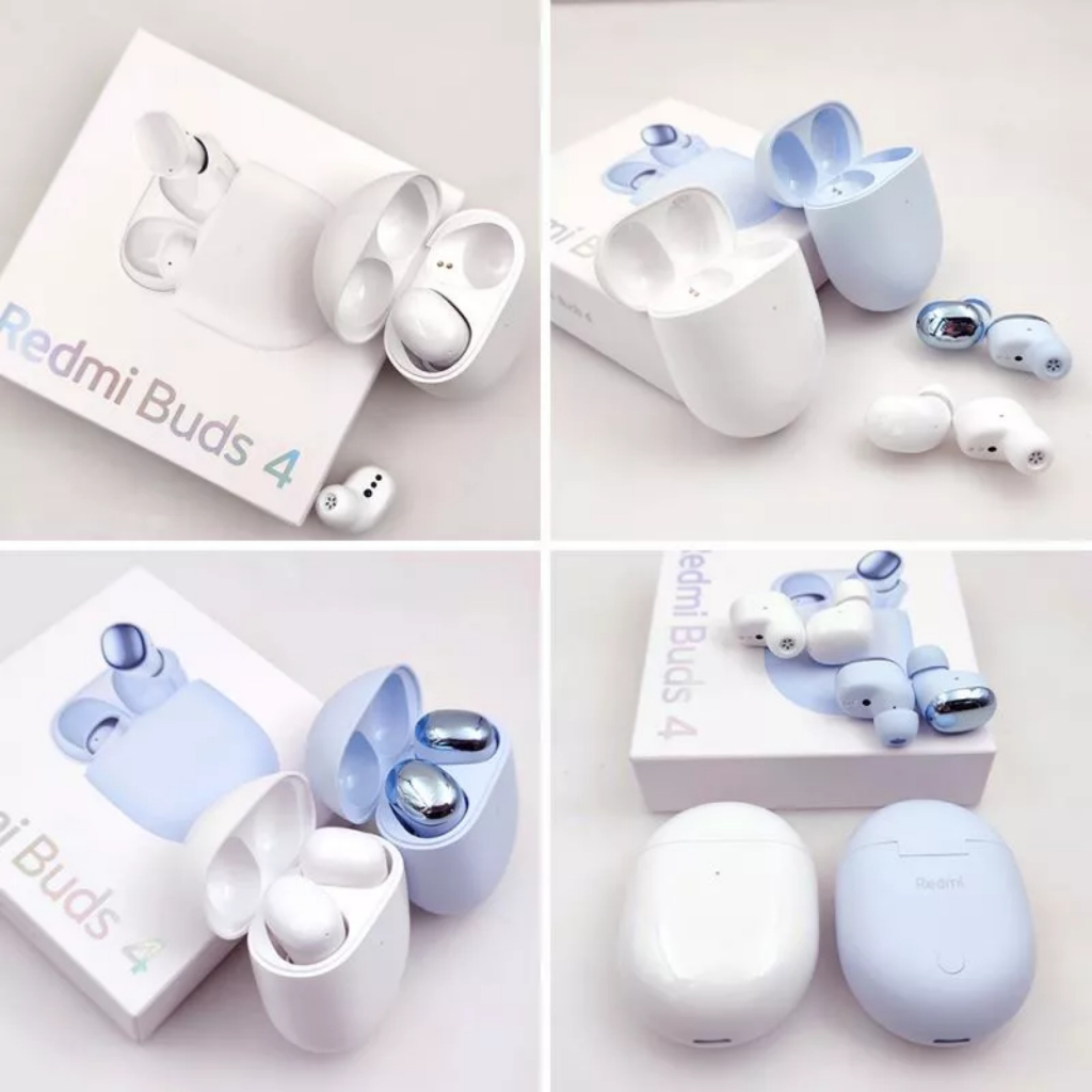 Tai nghe nhét tai không dây Redmi Buds 4 bluetooth 5.2 chống ồn bass căng phù hợp cho thể thao