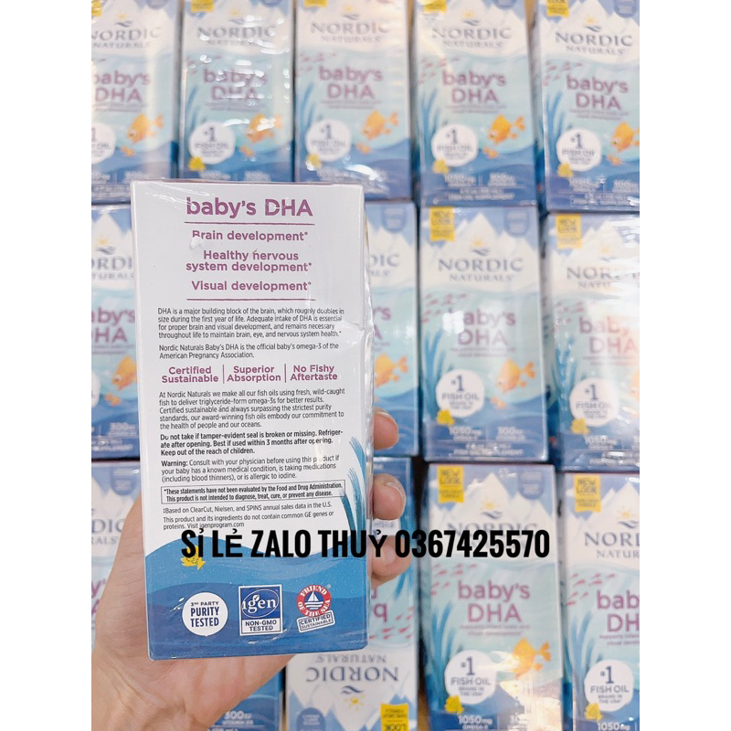 DHA Children’s 530mg  - Baby 1050mg - Omega 3 Nordic Naturals