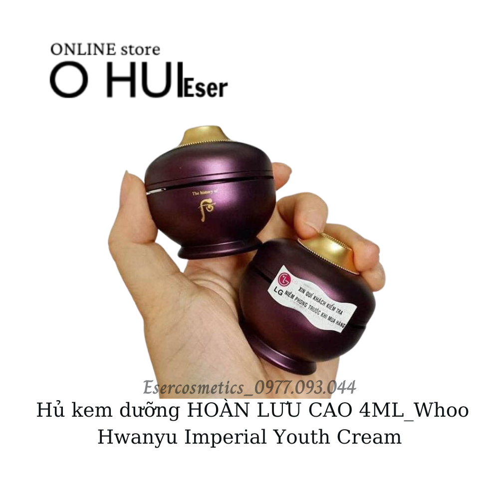 Hủ kem dưỡng HOÀN LƯU CAO 4ML_Whoo Hwanyu Imperial Youth Cream _ESERsample