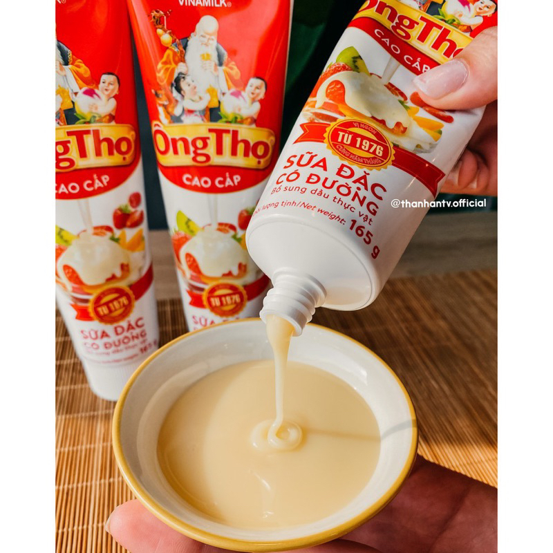 Sữa đặc Ông Thọ tuýp 165g