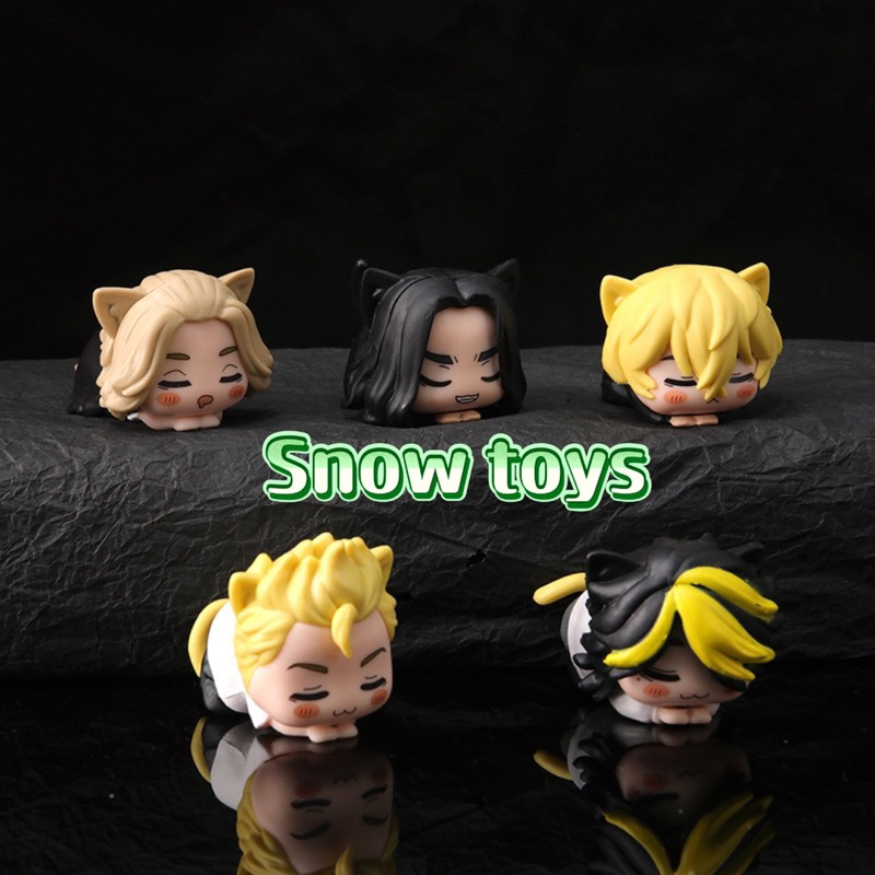 Mô hình Tokyo Revengers - Cosplay mèo Takemichi Hanagaki Chifuyu Matsuno Mikey Manjiro Sano Baji Keisuke Kazutora