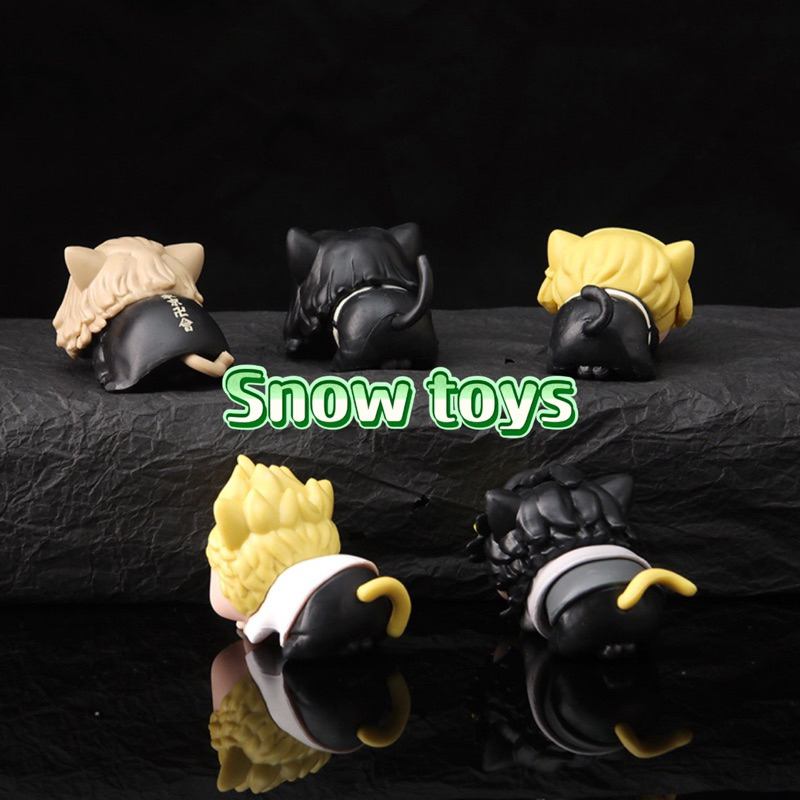 Mô hình Tokyo Revengers - Cosplay mèo Takemichi Hanagaki Chifuyu Matsuno Mikey Manjiro Sano Baji Keisuke Kazutora