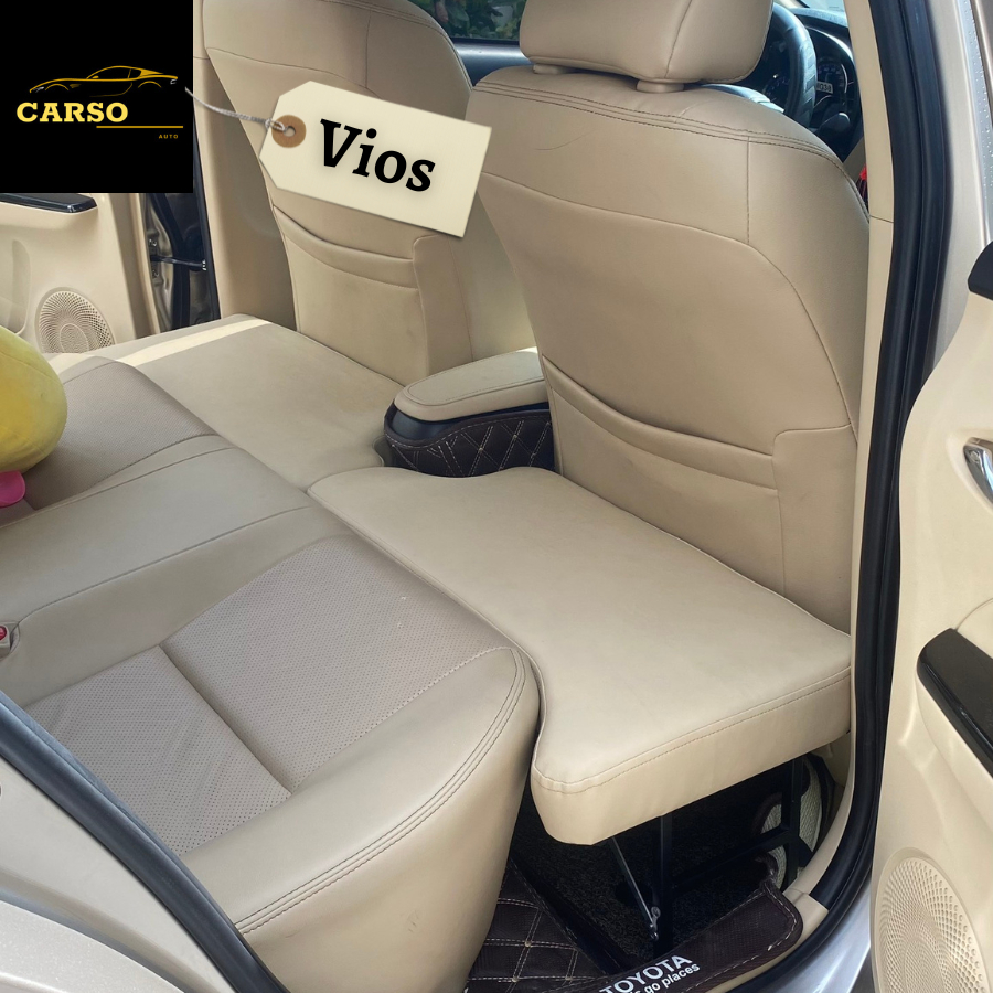 Đệm ghế sau lấp khoảng trống xe ô tô VIOS thay thế cho đệm hơi chuẩn khít theo xe