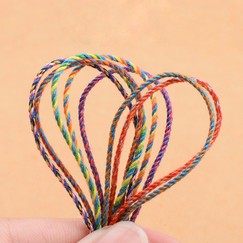 Bó 15 mét dây dù xoắn 1mm làm handmade sáng tạo cực xinh - MH934