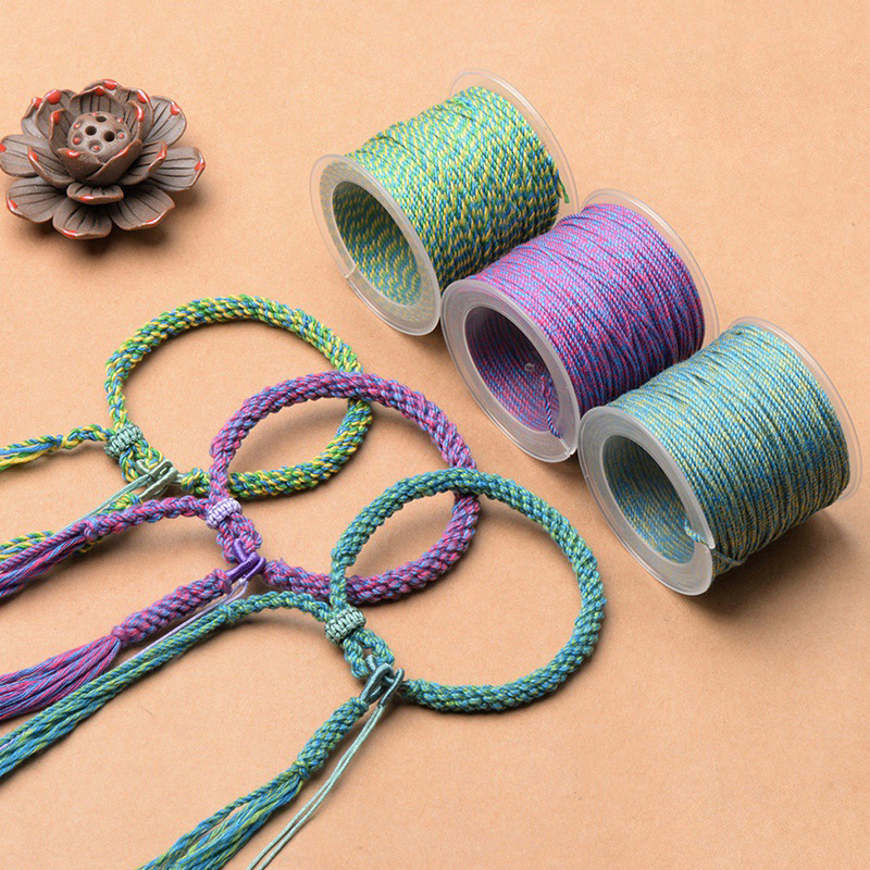 Bó 15 mét dây dù xoắn 1mm làm handmade sáng tạo cực xinh - MH934