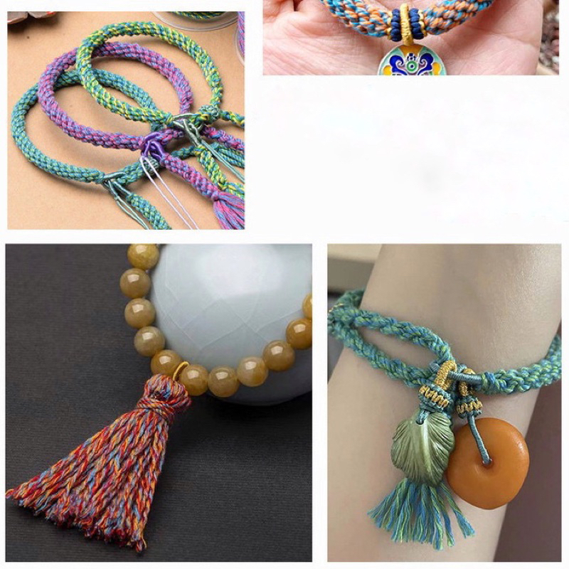 Bó 15 mét dây dù xoắn 1mm làm handmade sáng tạo cực xinh - MH934