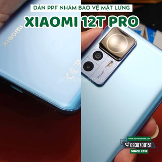 Miếng dán PPF Hydorgen Xiaomi 12T Pro trong, nhám, đổi màu cao cấp
