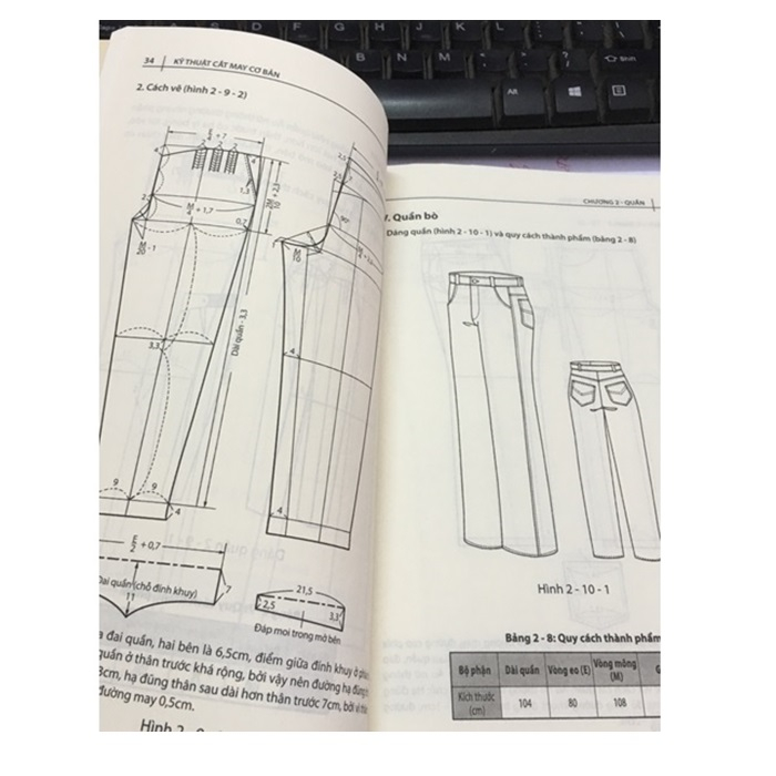 Sách – Kỹ thuật cắt may cơ bản – Tập 1