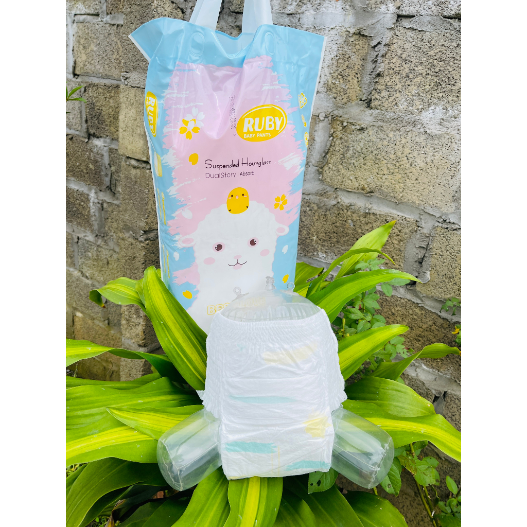 Tã/Bỉm quần RUBY xuất Nhật đủ size M/L/XL/XXL/XXXL cho bé 5-17kg