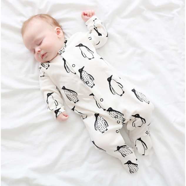 Sét 3 bộ Bodysleep cho bé trai bé gái Sleepsuit hàng xuất dư 100% cotton ngủ máy lạnh