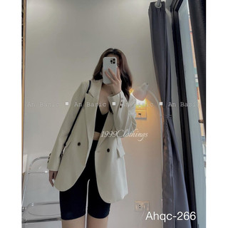 Láo vest hai lớp vat chéo túi nắp cho nữ