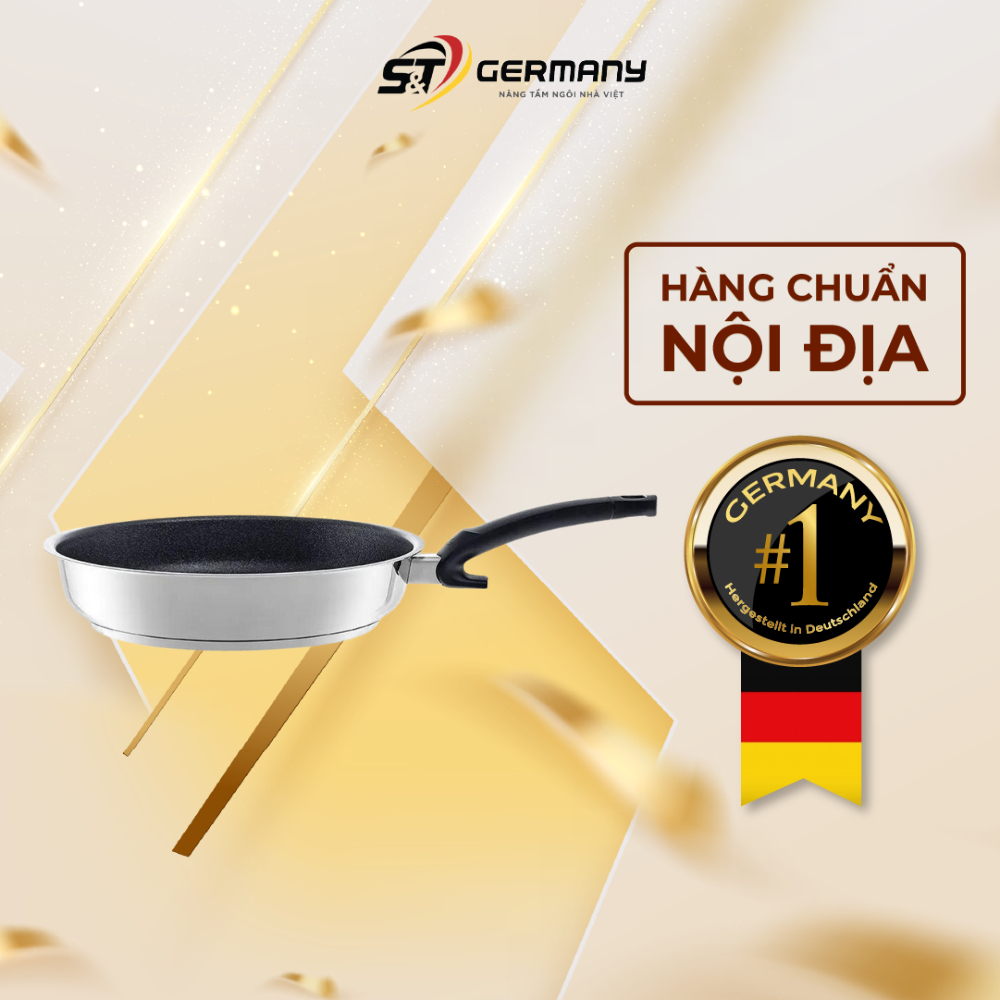 Chảo chống dính Fissler Adamant Premium 26cm nội địa Đức không chứa PFOA an toàn GermanySnT 90167