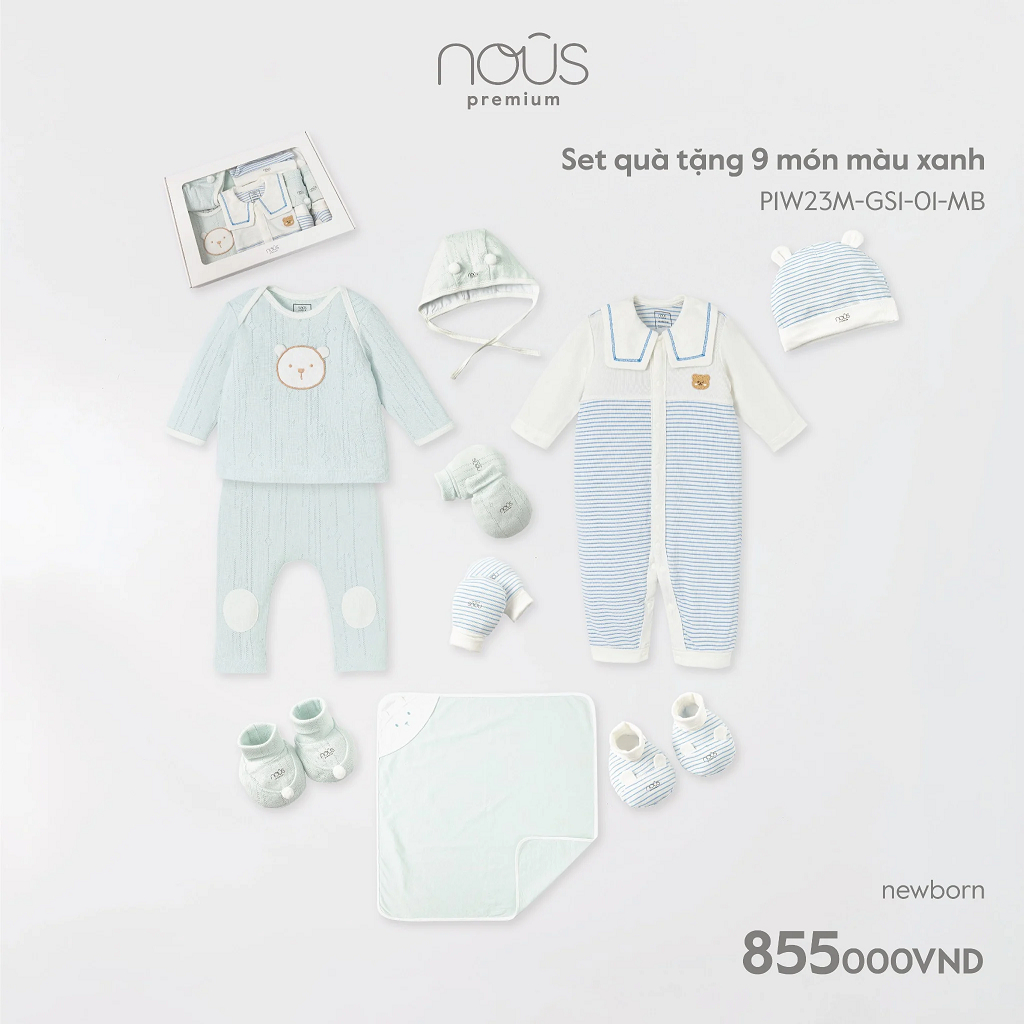Set quà sơ sinh NEWBORN NOUS