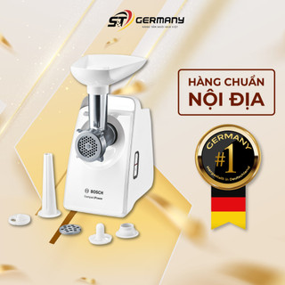 Máy xay thịt bosch mfw3520w nội địa đức máy xay nhuyễn thịt loại có nhồi xúc xích germanysnt 400027