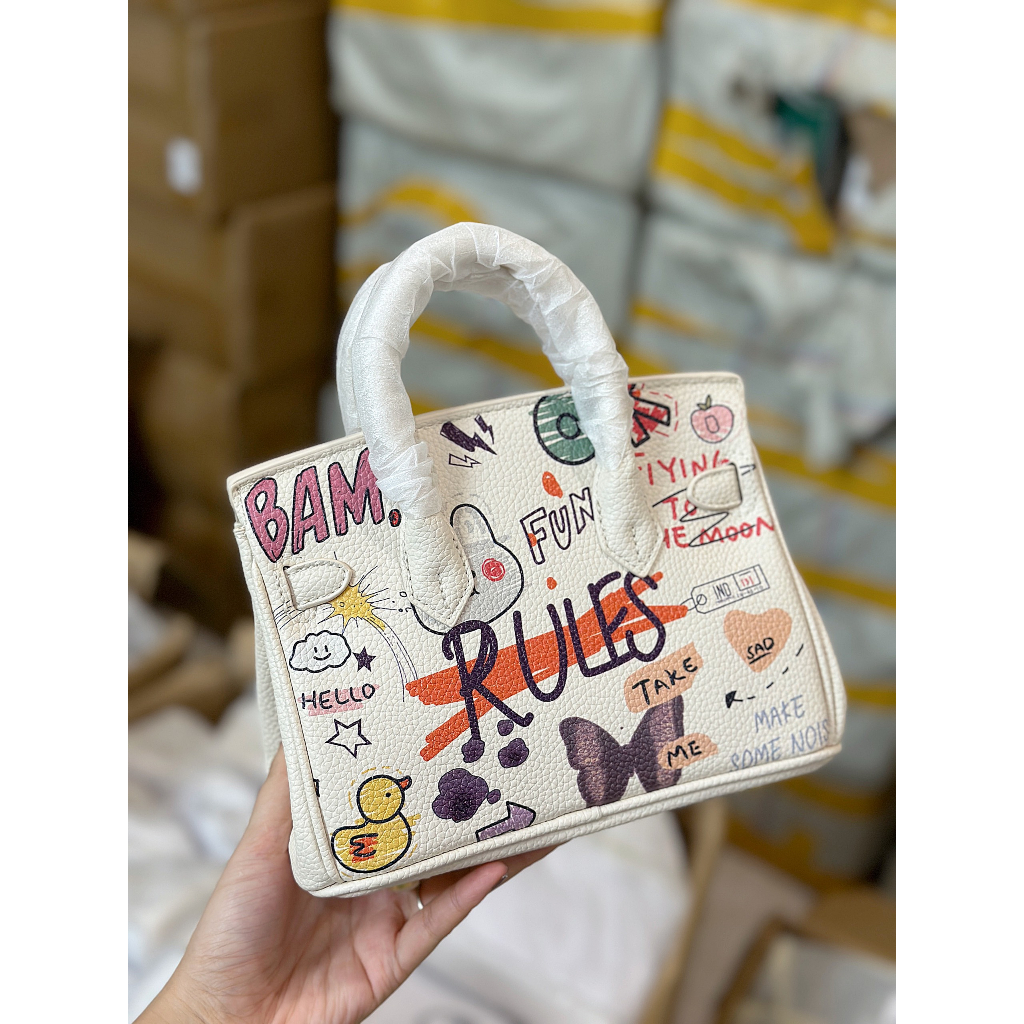 TÚI XÁCH H-M BI.RKIN HỌA TIẾT SIÊU SANG CHẢNH HÀNG LOẠI 1