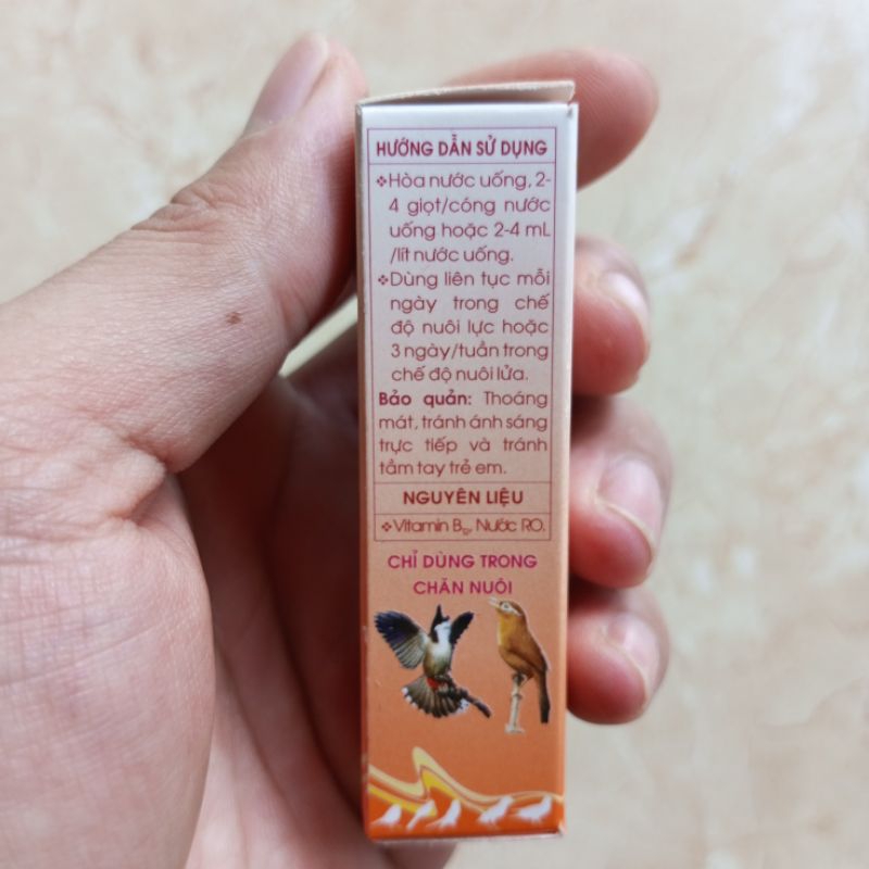 CĂNG LỬA 214 10ml: Hót hay, căng giọng, cho chim đá, chim cảnh.