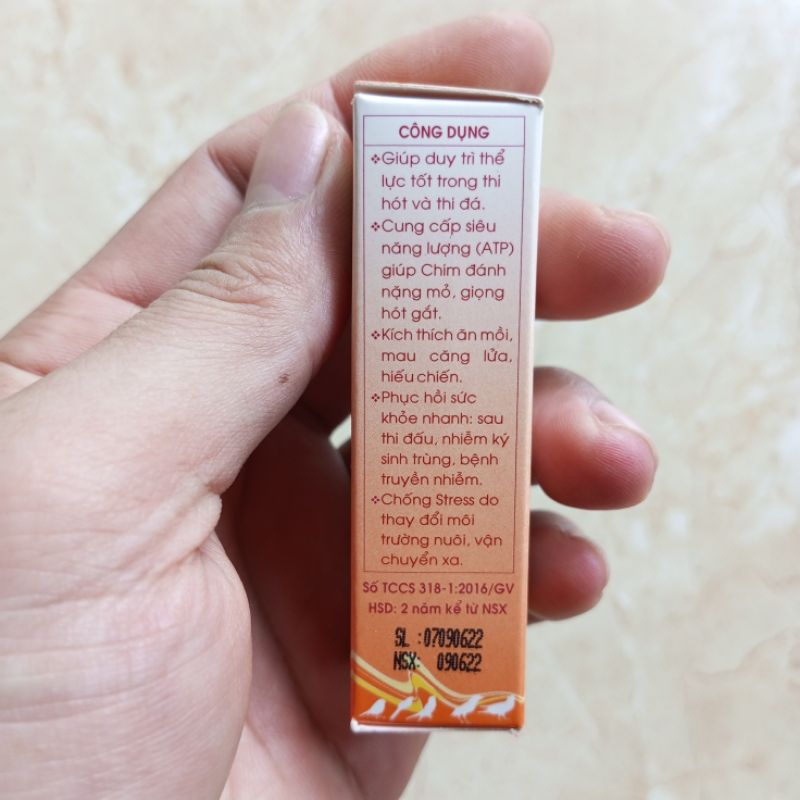CĂNG LỬA 214 10ml: Hót hay, căng giọng, cho chim đá, chim cảnh.