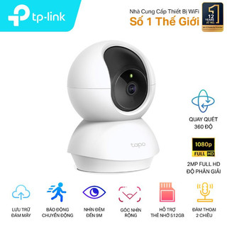 Camera ip wifi tp-link tapo c200 360° 1080p 2mp