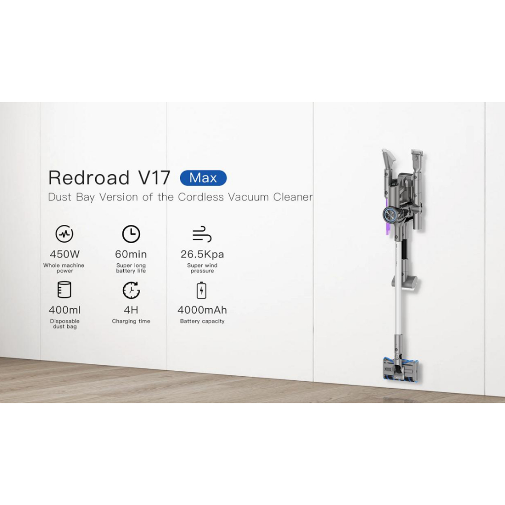 Máy hút bụi không dây cầm tay siêu mạnh Xiaomi Dreame V11/Redroad V17/Redroad V17 Lite/Redroad V17 Max