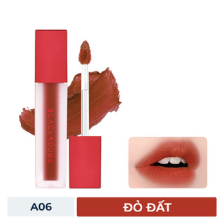 Son kem lì black rouge a06 - màu son đỏ gạch