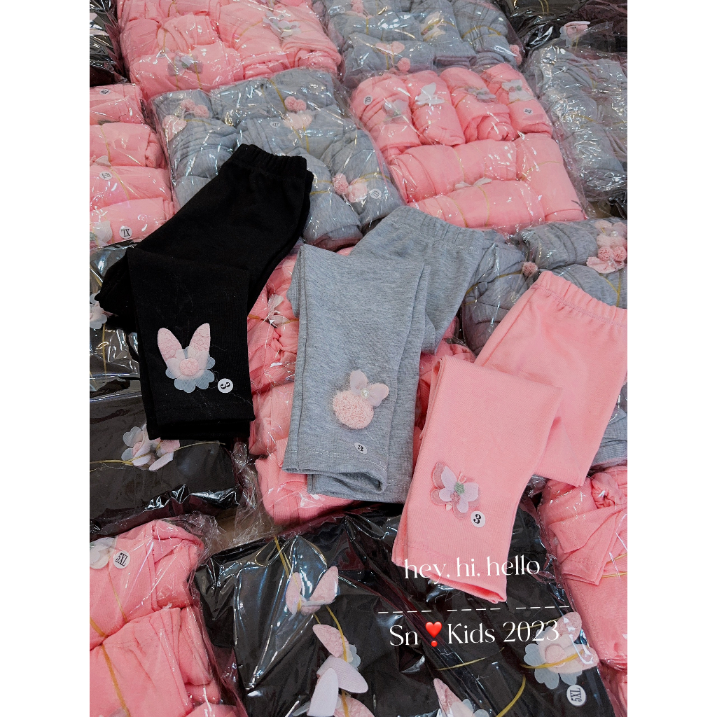 Quần legging cho bé gái
