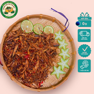Cá khô giã tỏi ớt cay cay , cá khô giã tây bắc