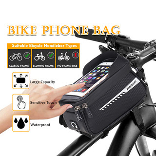  Túi xe đạp thể thao cao cấp chống nước túi đựng đồ treo khung xe đạp đựng điện thoại 6.8inch gắn sườn xe đạp siêu bền. 
