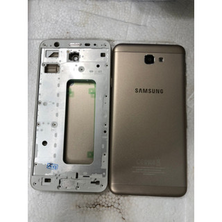 Bộ vỏ full Samsung J7 Prime/ Vỏ khung sườn + Khay sim zin