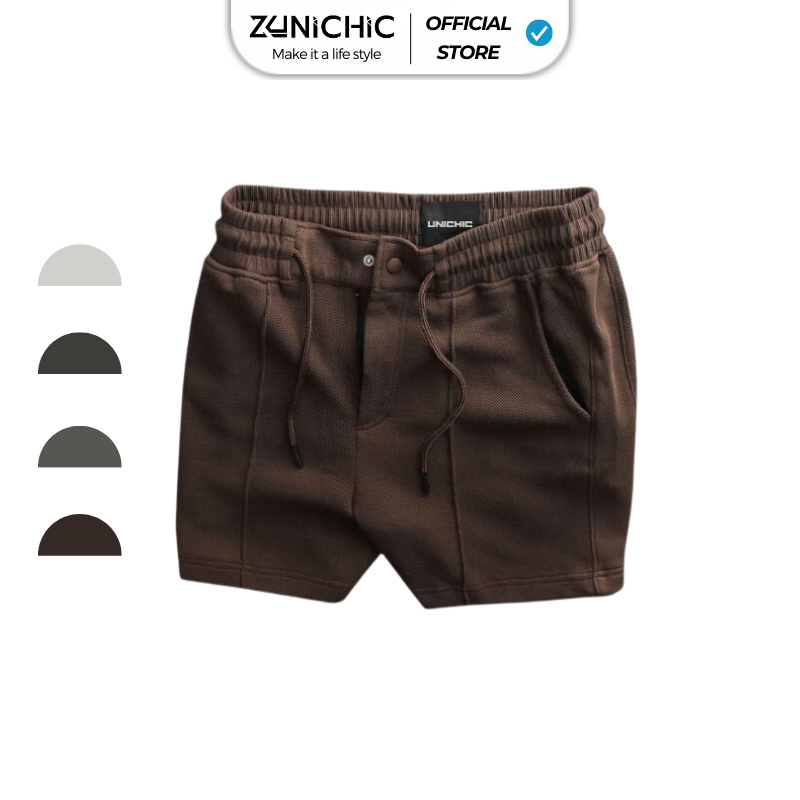 Quần Lửng Nam Màu Xám,Đen, Trắng, Đen, Xanh Đen Quần Short Nam Tập Gym, Chạy Bộ QDK230 zunichic