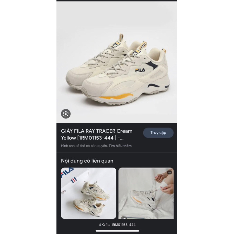 Giày fila Ray Tracer-size 38