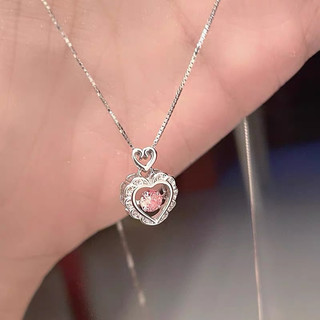 Dây chuyền bạc 925 CAO CẤP 100% mặt hình cách điệu có đính đá lấp lánh dành cho nữ - Twinkle Silver