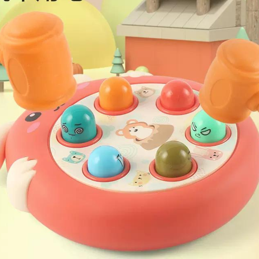 Đồ chơi cho bé đập chuột đáng yêu, Đồ chơi trẻ em an toàn