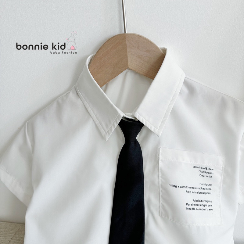 Bộ Bé Trai Áo Sơ Mi Quần Giả Jean BON