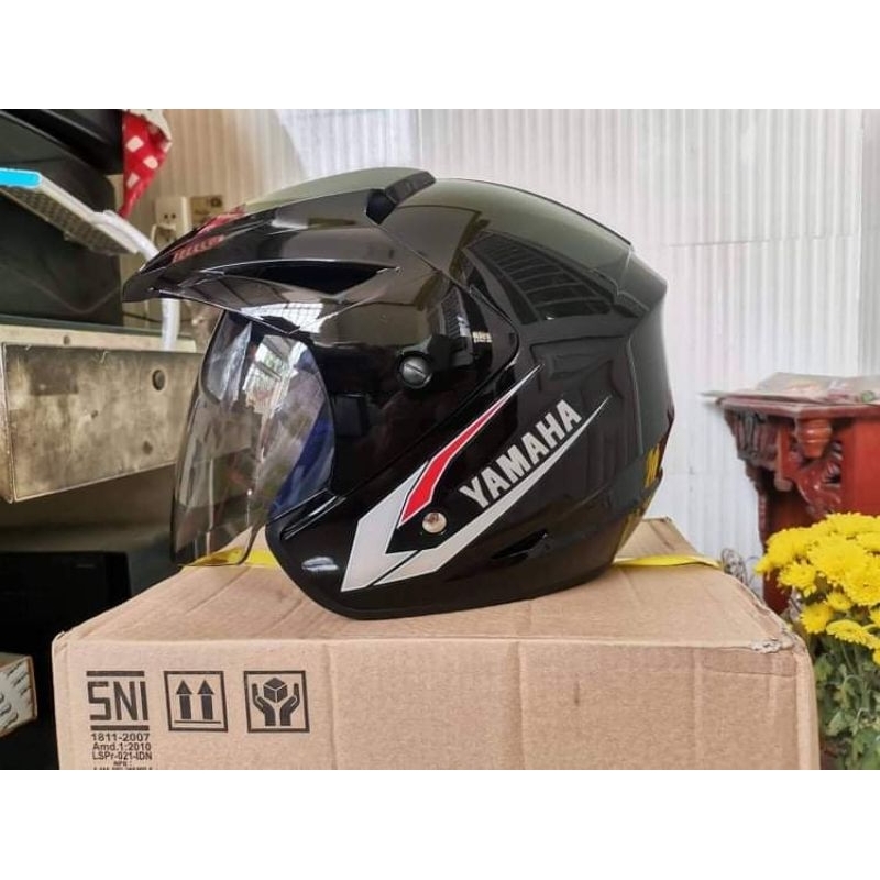 Nón Yamaha 3/4 hàng nhập khẩu theo xe Indonesia sản xuất. nón đẹp.