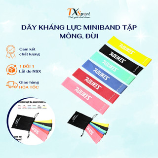 Dây Kháng Lực Tập Gym Dây Miniband Tập Mông Đùi Cao Su Đa Năng Tại Nhà Chính Hãng Aolikes Al3601