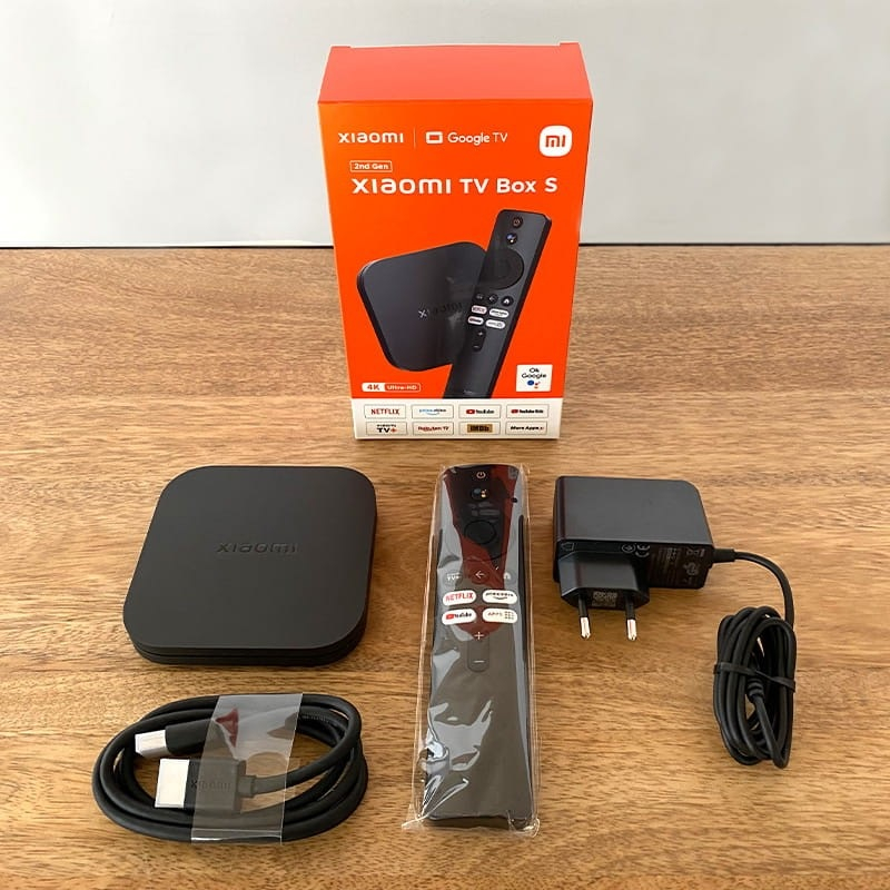 Tivi box Xiaomi Mibox S Gen 2 - Google TV- UHD 4K 60fps, Bluetooth 5.2, HDR - Chính hãng Digiworld