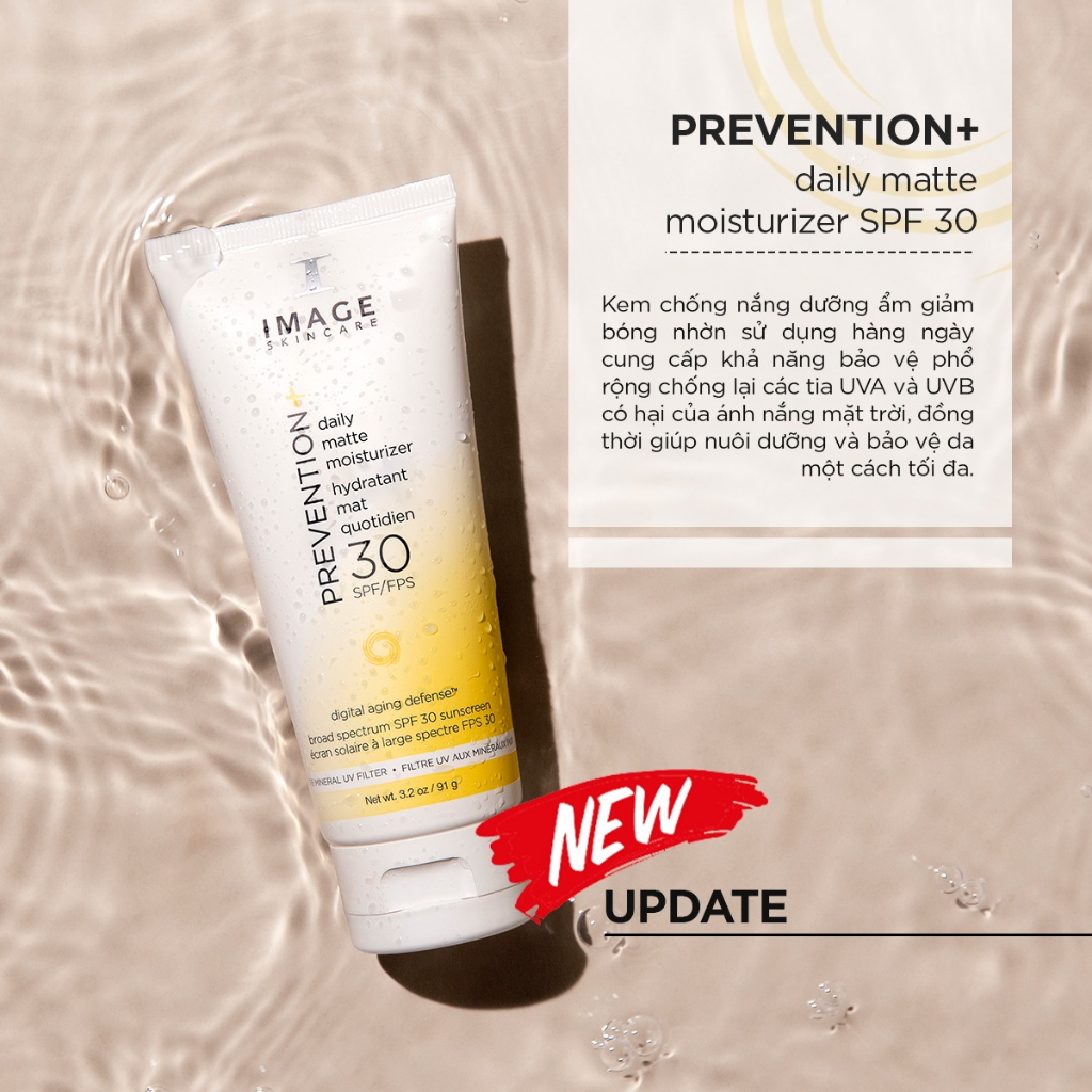 Kem chống nắng dành cho da dầu Image Skincare Prevention+ Daily Matte Moisturizer SPF30+ 91g