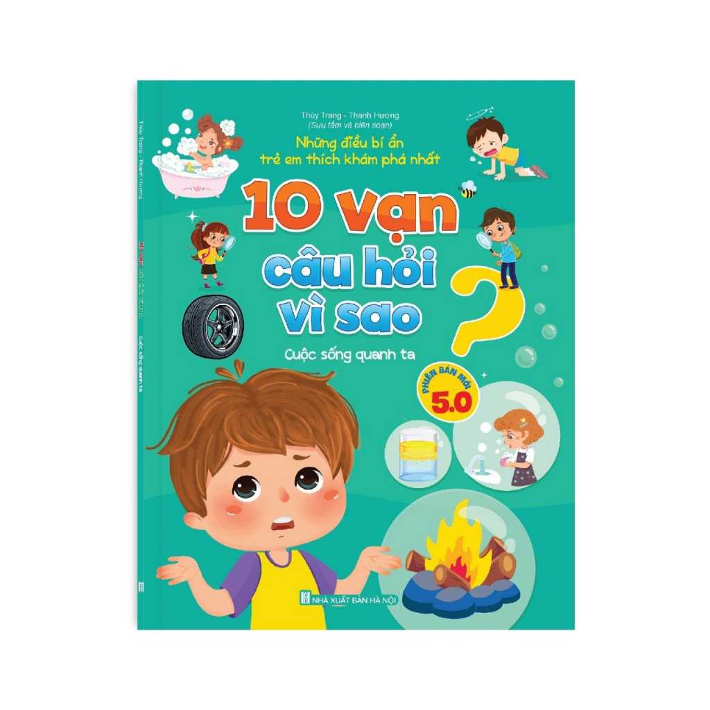 Sách - Bộ 10 Vạn Câu Hỏi Vì Sao - Những điều bí ẩn trẻ em thích khám phá nhất - Phiên bản mới 5.0 (5 quyển)