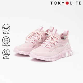 Giày thể thao nữ TOKYOLIFE siêu nhẹ êm chân năng động chất liệu vải dệt cao cấp thoáng khí C9SHO300K